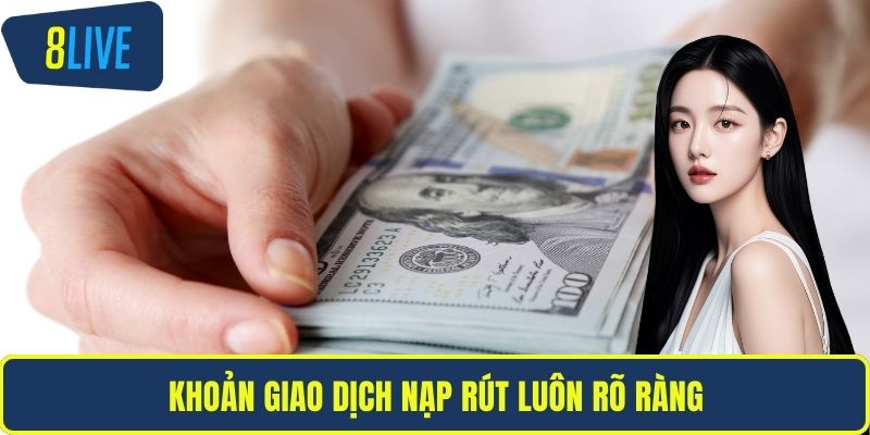 Điều Khoản Sử Dụng Khoản giao dịch nạp rút luôn rõ ràng